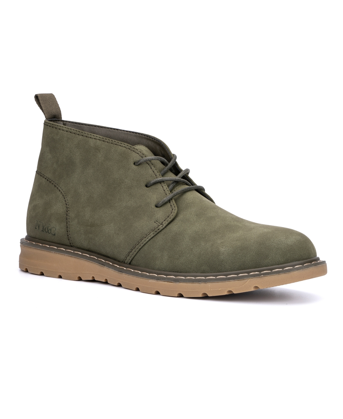 Shop New York And Company Men's Dooley Boots In Olive