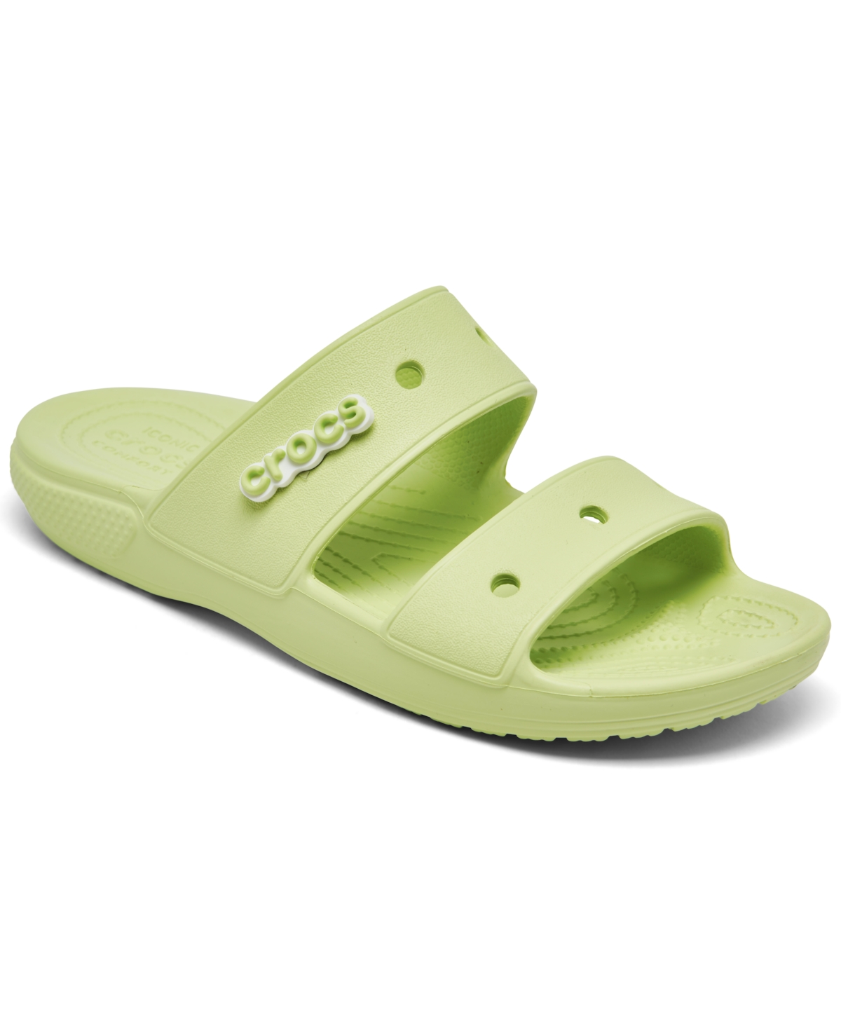 Crocs Women's Classic Two-strap Slide Sandals From Finish Line In ...