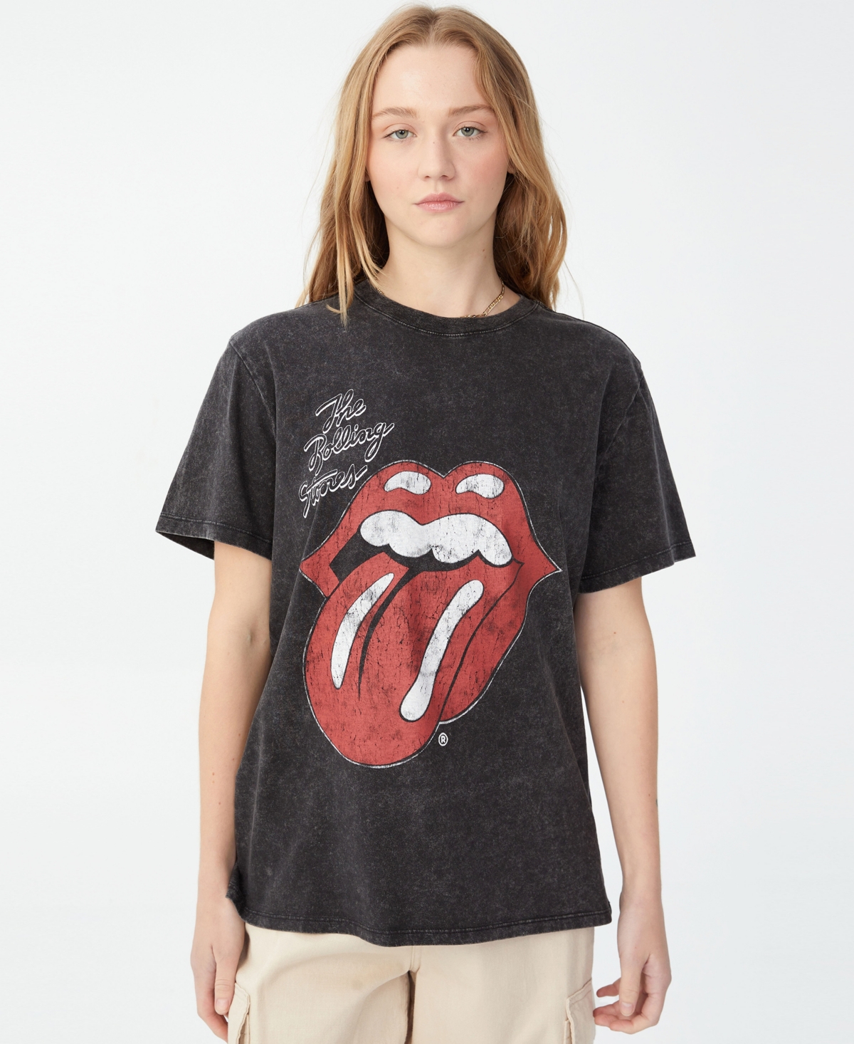 Cotton On Women's Rolling Stones T-Shirt