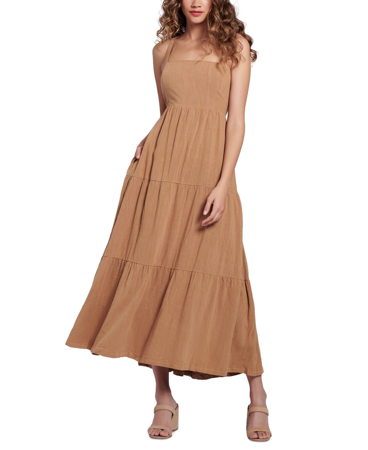 Lost + Wander Out East Maxi Dress In Macaroon