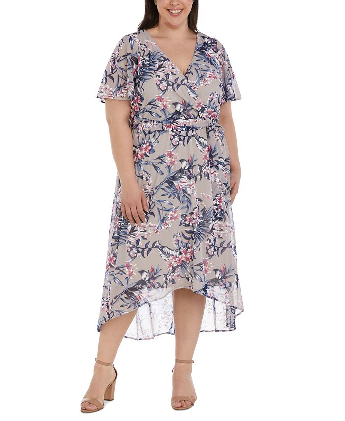 R & m richards faux wrap dress clearance