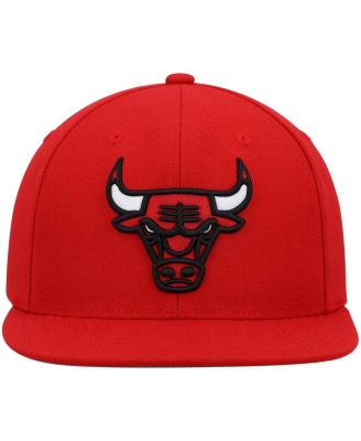 Men's Red Chicago Bulls Ground 2.0 Snapback Hat