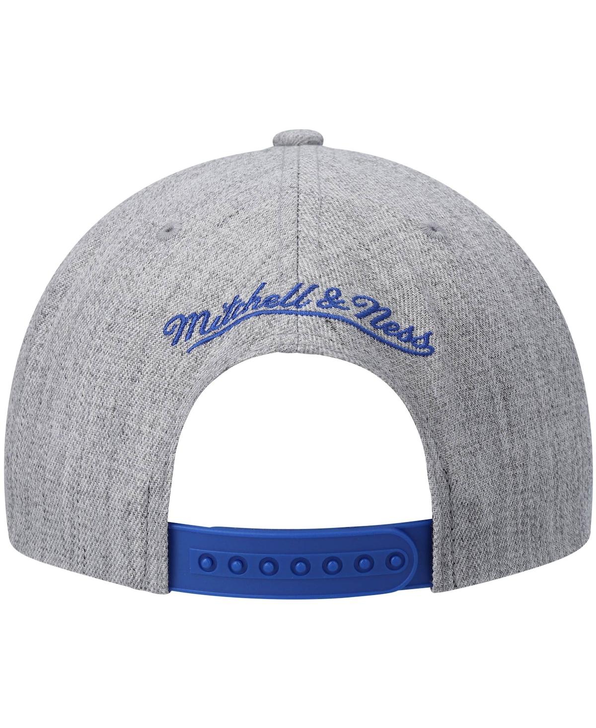 Mitchell & Ness Men's  Heathered Gray Golden State Warriors 2.0 Snapback Hat In Heathered Gray