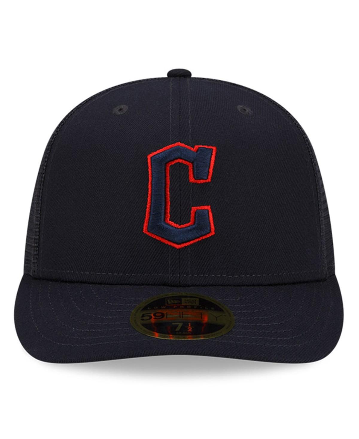 Shop New Era Men's  Navy Cleveland Guardians 2022 Batting Practice Low Profile 59fifty Fitted Hat