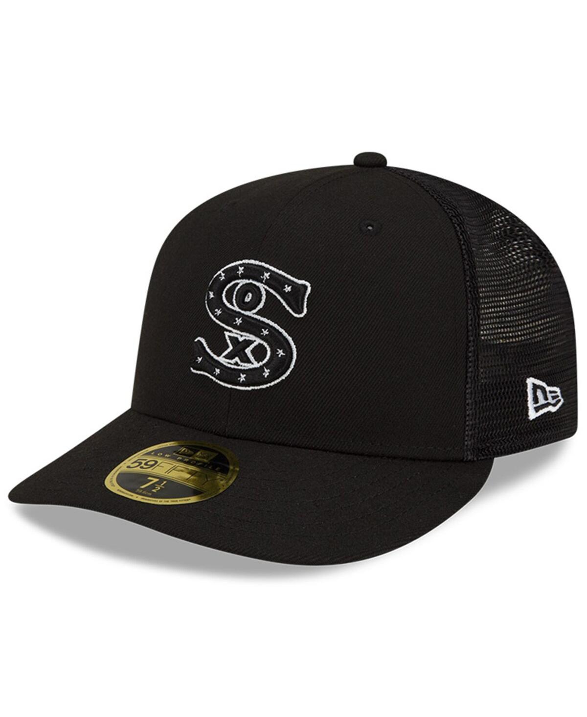 New Era Men's Black Chicago White Sox 2022 Spring Training Low Profile 59fifty Fitted Hat In Black