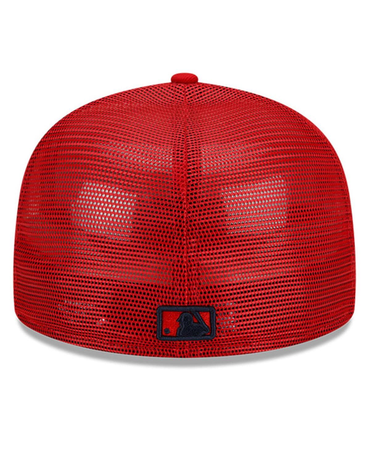 Men's New EraWashington Nationals 2022 Batting Practice 59FIFTY Fitted Hat - Red