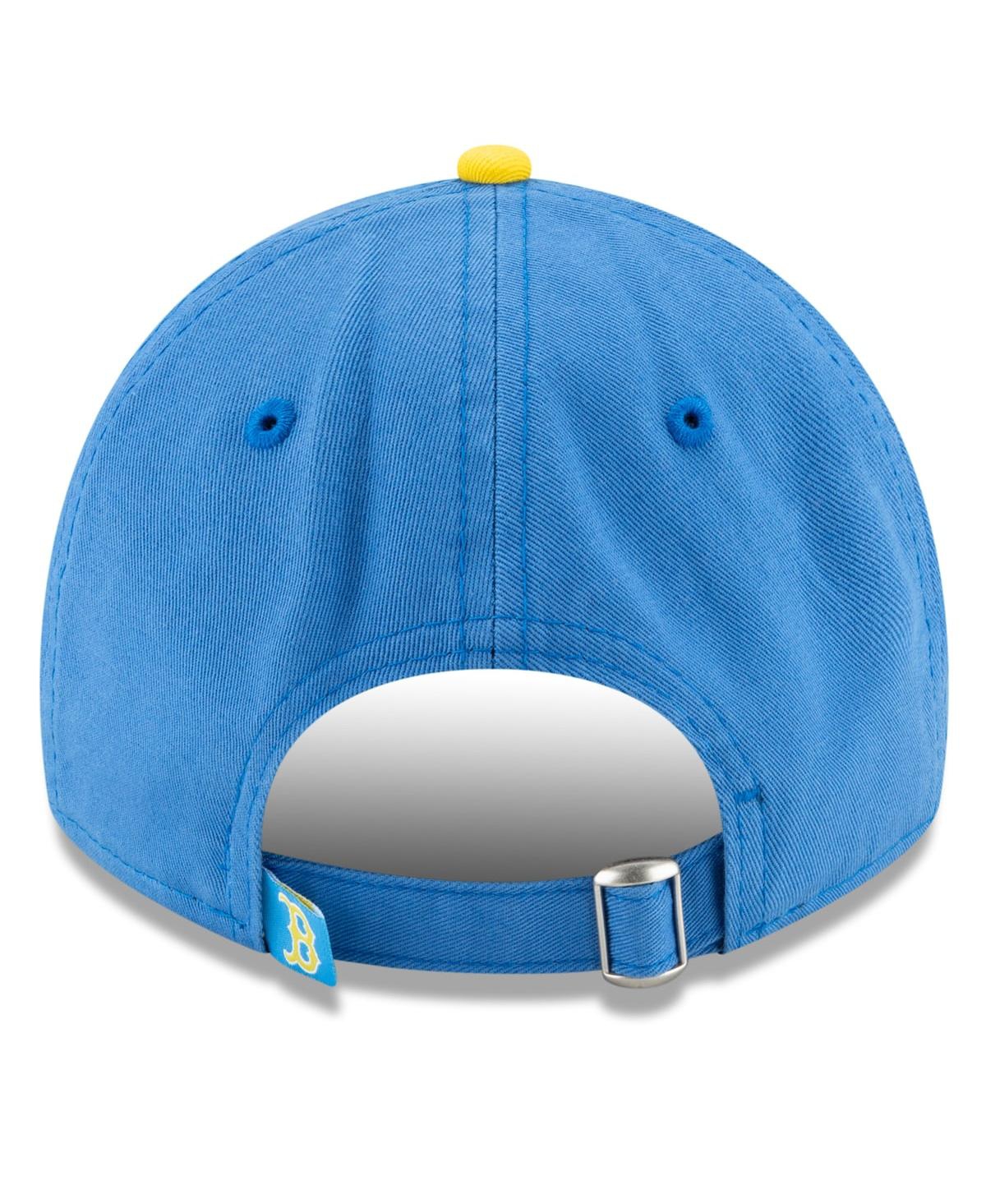 Shop New Era Men's  Light Blue Boston Red Sox City Connect 9twenty Adjustable Hat In Navy
