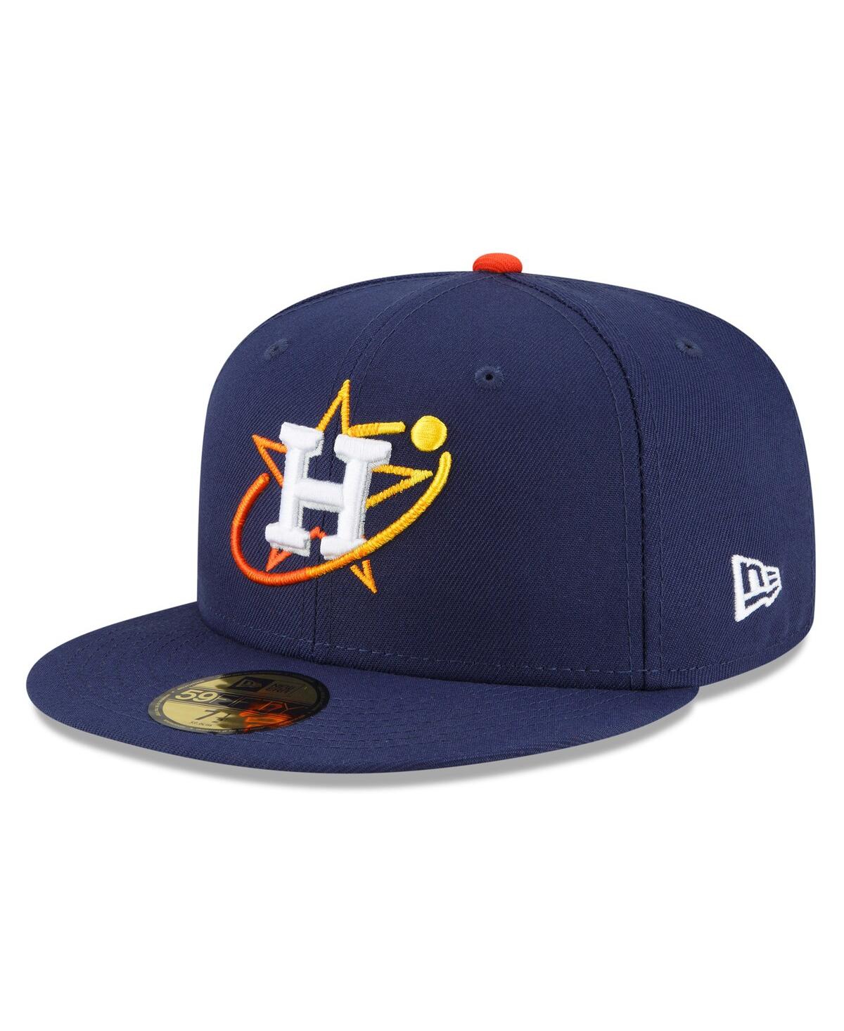 Shop New Era Men's  Navy Houston Astros City Connect 59fifty Fitted Hat