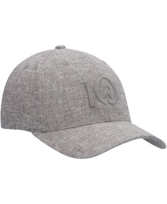 tentree Men's Heathered Gray Logo Thicket Flex Hat
