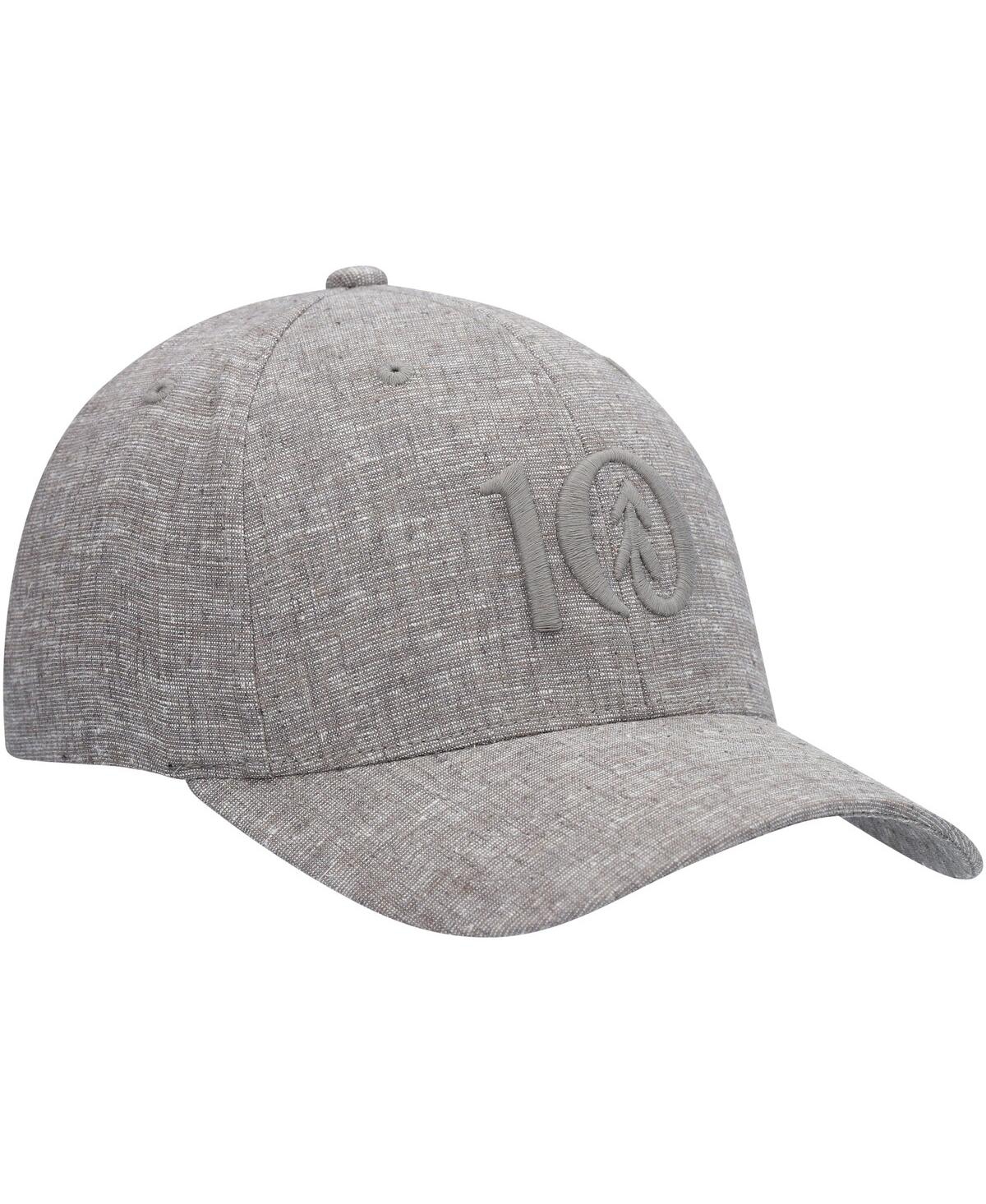 Shop Tentree Men's  Heathered Gray Logo Thicket Flex Hat