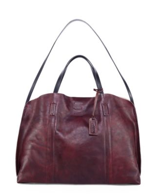 Women's Genuine Leather Forest Island Tote Bag