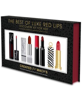 Created For Macy's 4-Pc. The Best Of Luxe Red Lips Discovery Set, Created for Macy's