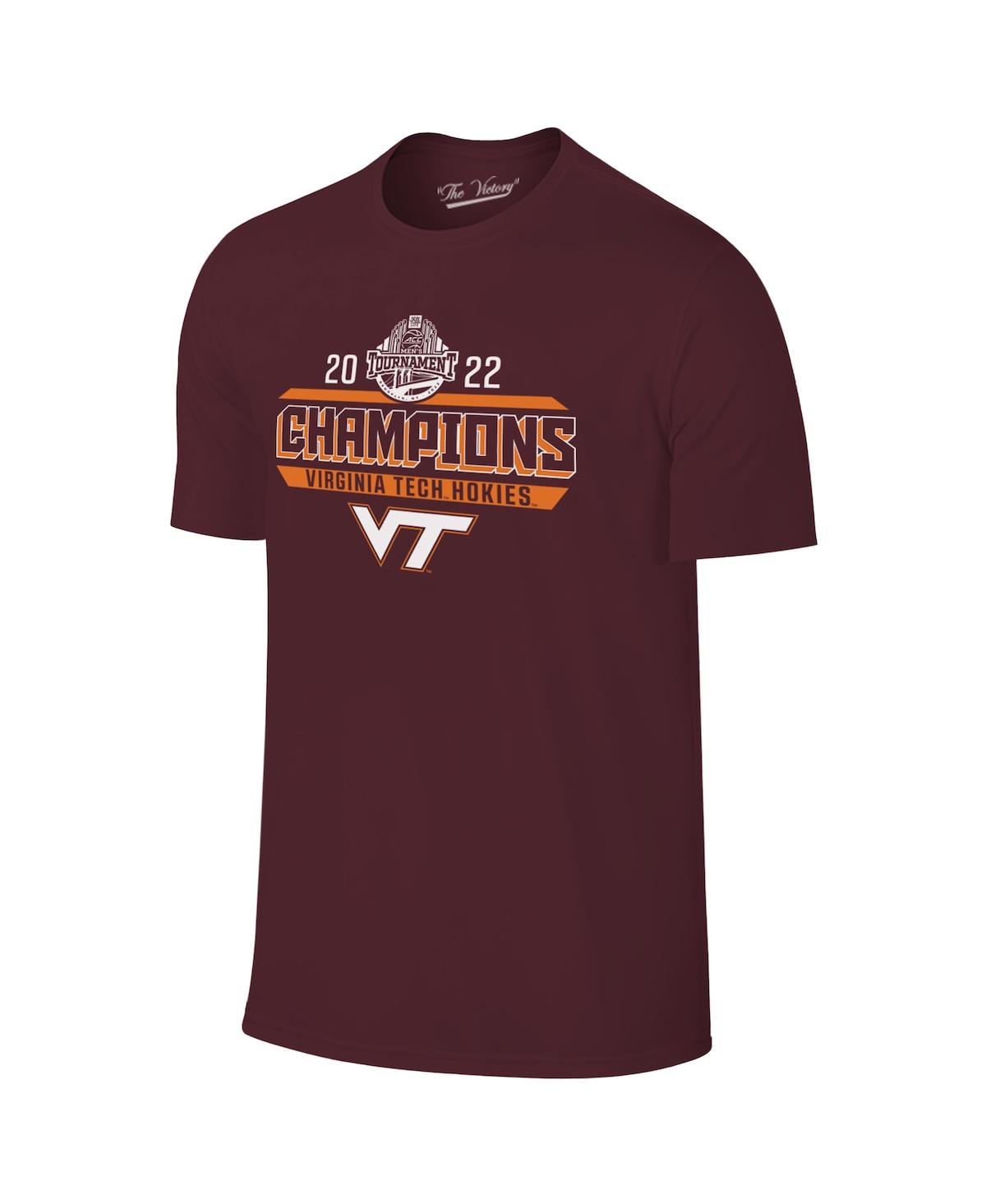 Shop Retro Brand Men's Original  Maroon Virginia Tech Hokies 2022 Acc Men's Basketball Conference Tourname