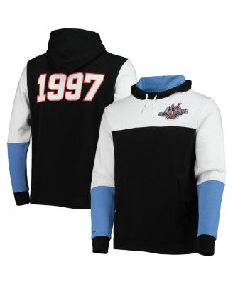Men's Black NBA Hardwood Classics 1997 All-Star Game Colorblock Fusion Pullover Hoodie