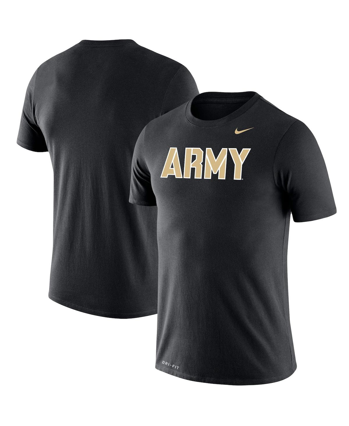 Men's Nike Black Army Black Knights School Logo Legend Performance T-shirt