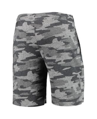 Men's Charcoal, Gray Maryland Terrapins Camo Backup Terry Jam Lounge Shorts