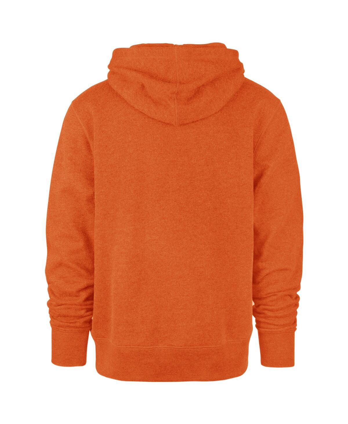 Shop 47 Brand Men's '47 Orange Phoenix Suns 2021/22 City Edition Wordmark Chest Pass Pullover Hoodie