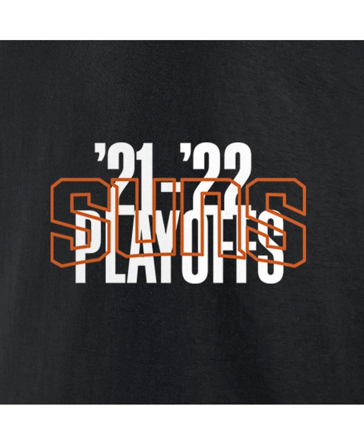 Fanatics Branded Black Phoenix Suns 2022 Nba Playoffs Dunk T-shirt In Black