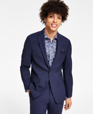 Bar III - Men's Skinny Fit Wrinkle-Resistant Wool-Blend Suit Separate Jacket