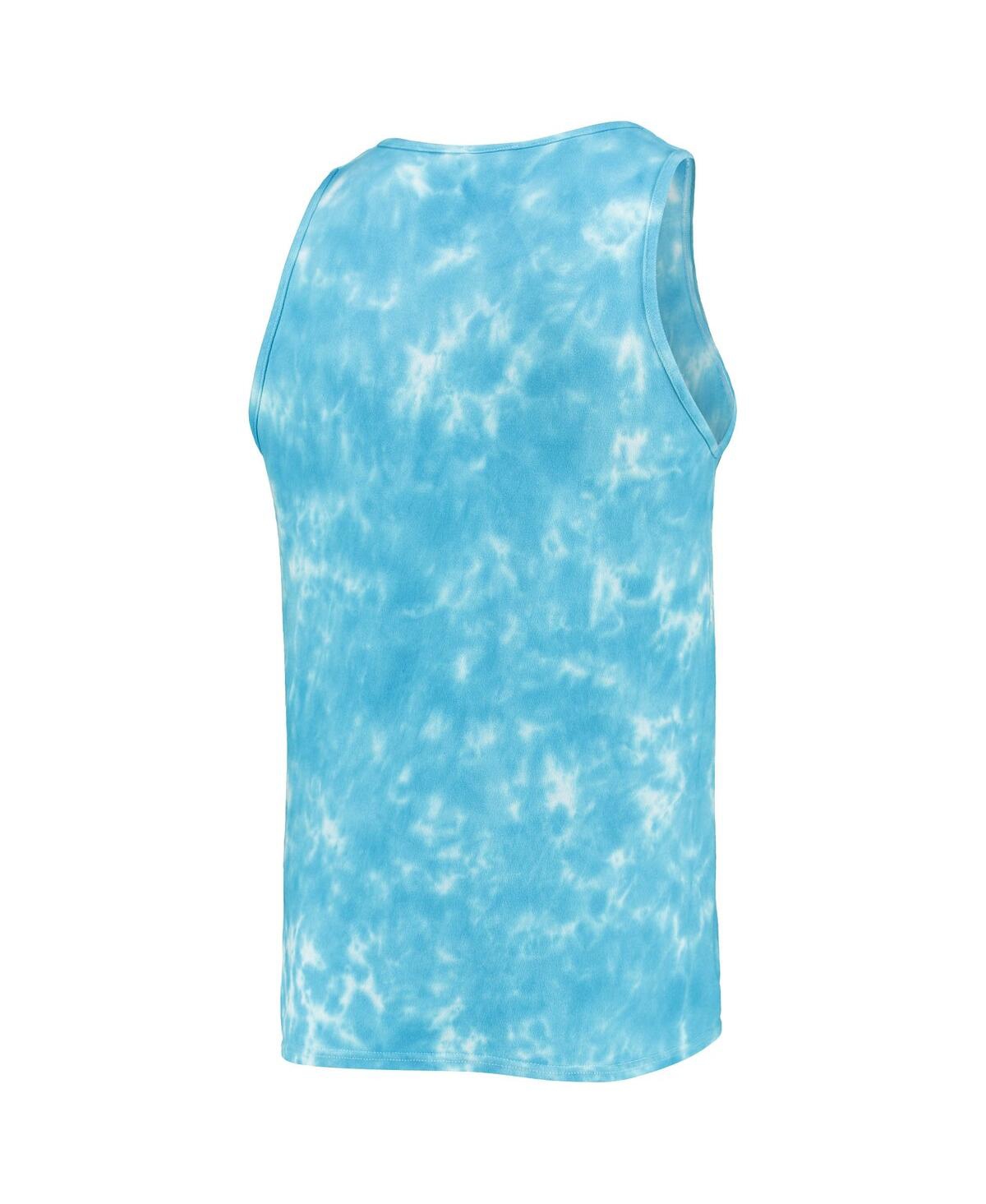 Shop 47 Brand Men's '47 Blue New York Yankees Big Leaguer Tubular Tie-dye Tank Top