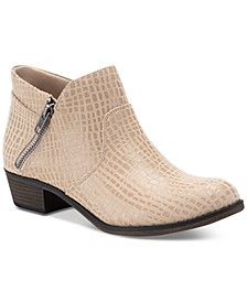 Abby Double Zip Booties, Created for Macy's