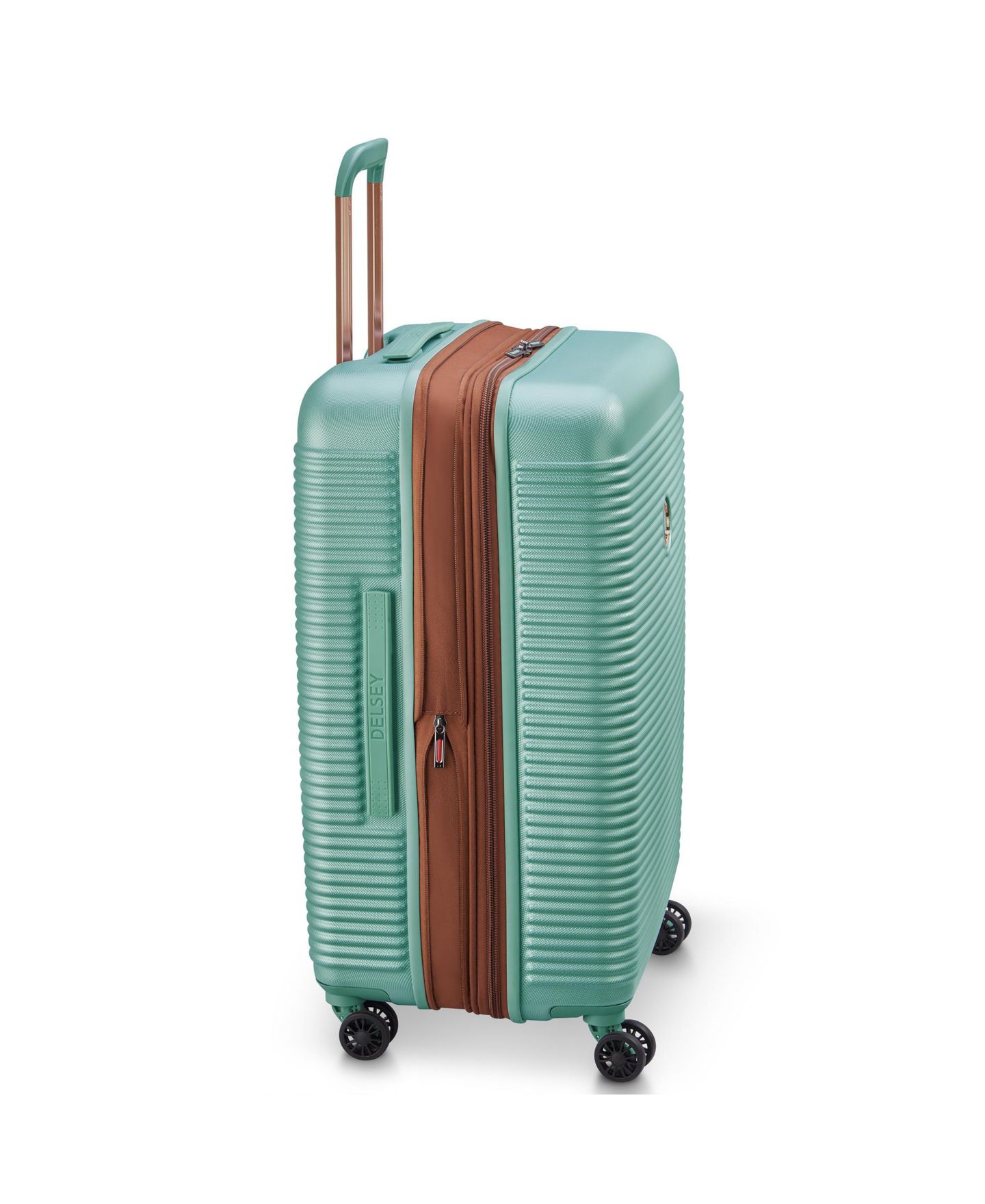 Чемодан Delsey Paris Delsey Freestyle 24" Expandable Spinner Upright Suitcase, цвет: Миндальный — фото 8