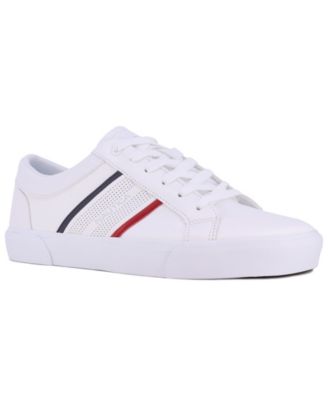 macys mens white sneakers