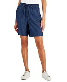 Cotton Gemma Shorts, Created for Macy's