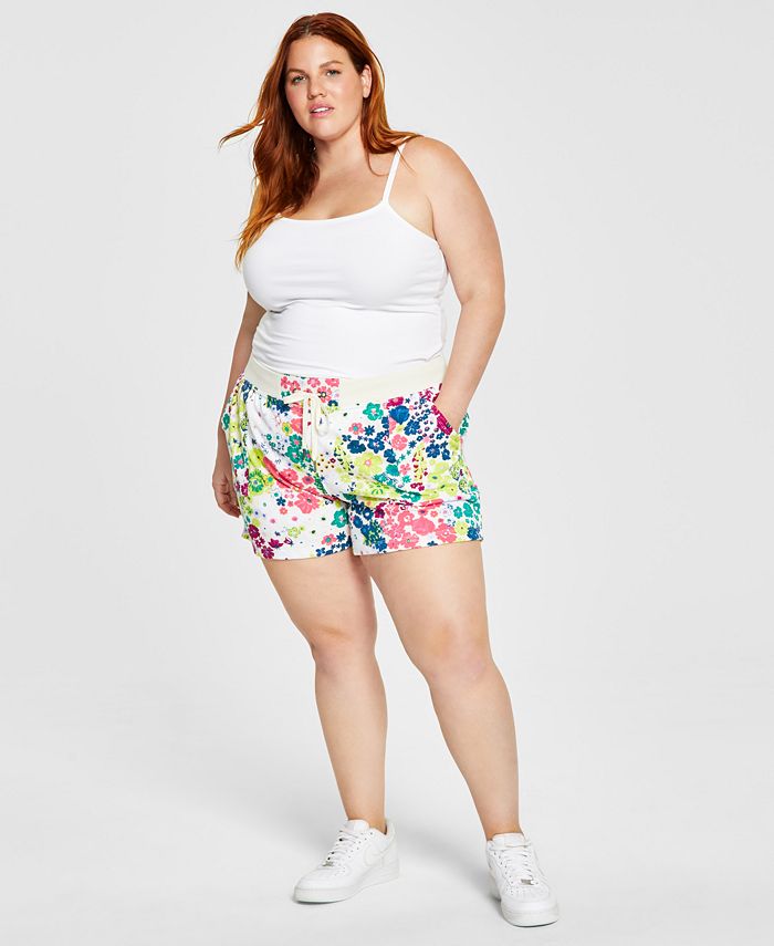 Champion Plus Size Printed Drawstring Shorts Macy's