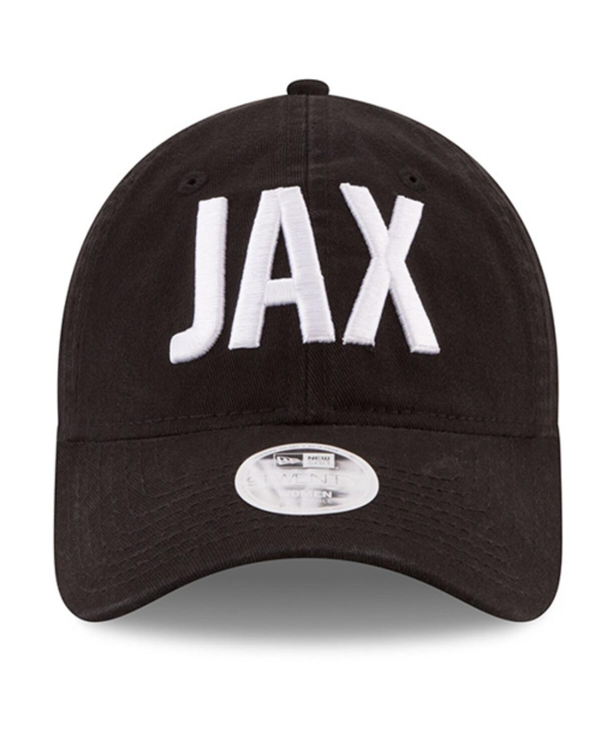 Shop New Era Women's  Black Jacksonville Jaguars Hometown 9twenty Adjustable Hat