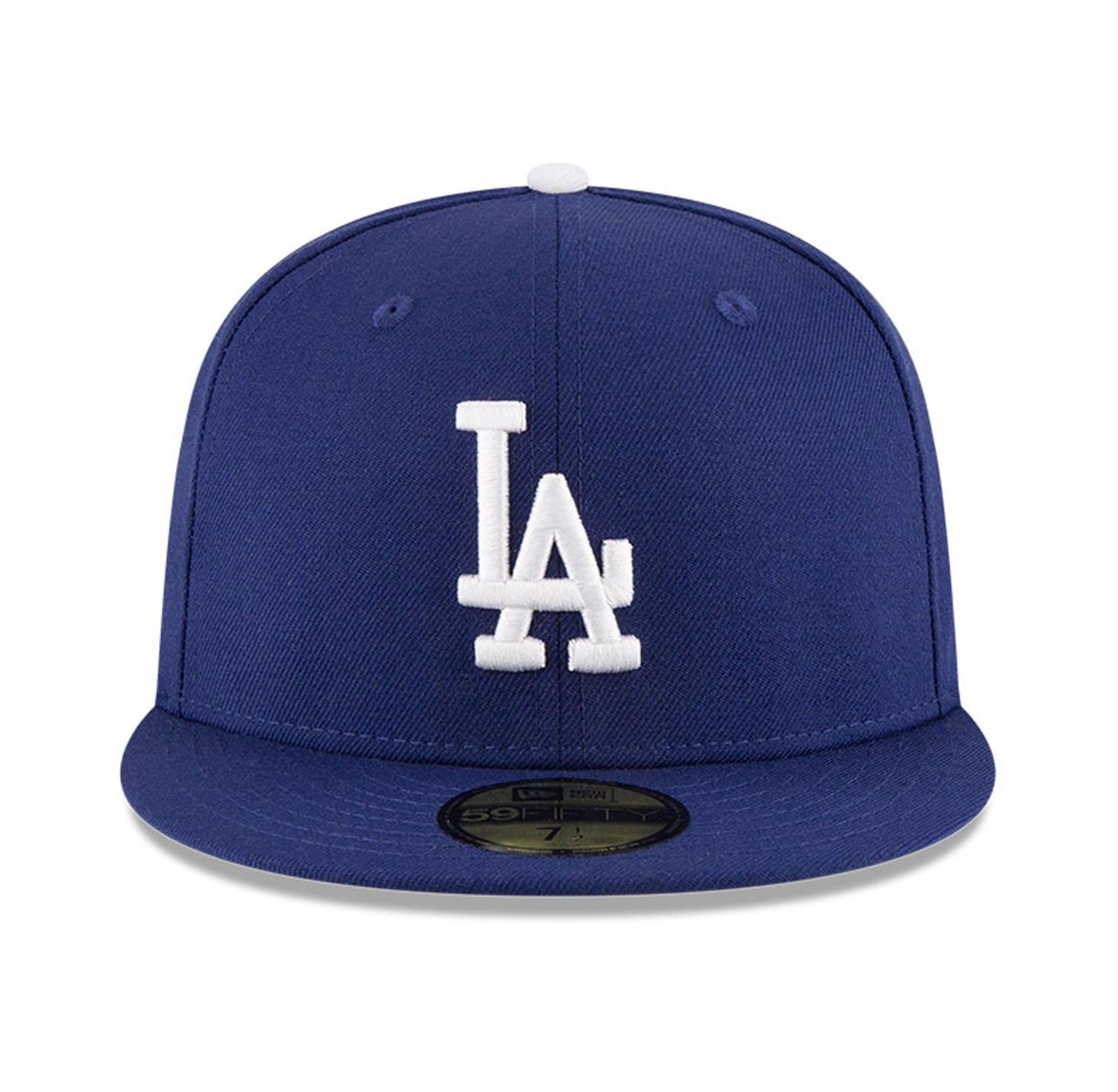 Мужская темно-синяя приталенная шляпа Los Angeles Dodgers 1988 World Series из шерсти 59-го размера.