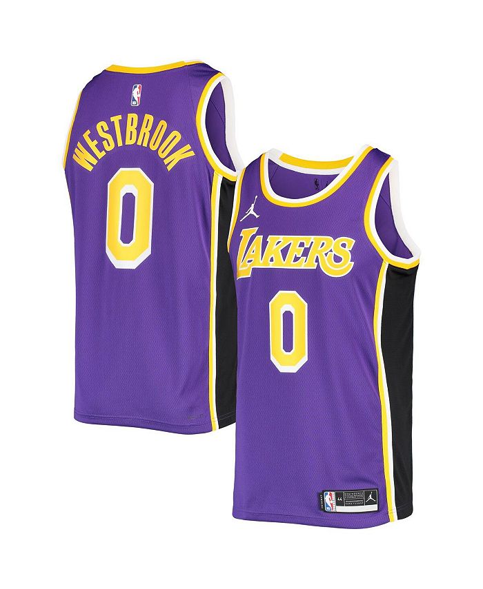 Russell Westbrook Los Angeles Lakers Jordan Brand 2021/22 Swingman Jersey -  Statement Edition - Purple
