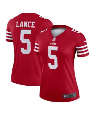 Infant Nike Trey Lance Scarlet San Francisco 49ers Player Game Jersey