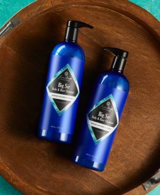 Big Sir Body & Hair Cleanser With Marine Accord & Amber, 33 oz.