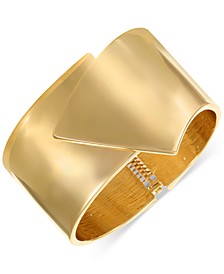 Gold-Tone Origami Hinge Bracelet, Created for Macy's