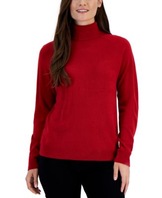 Karen Scott Petite Luxsoft Turtleneck 
