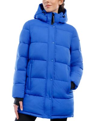 BCBGeneration Women's Hooded Puffer Coat - Macy's