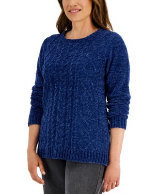 Women's Cable-Knit Sweater, Created for Macy's
