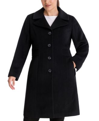 Neighborhood single-breasted shell coat - Black