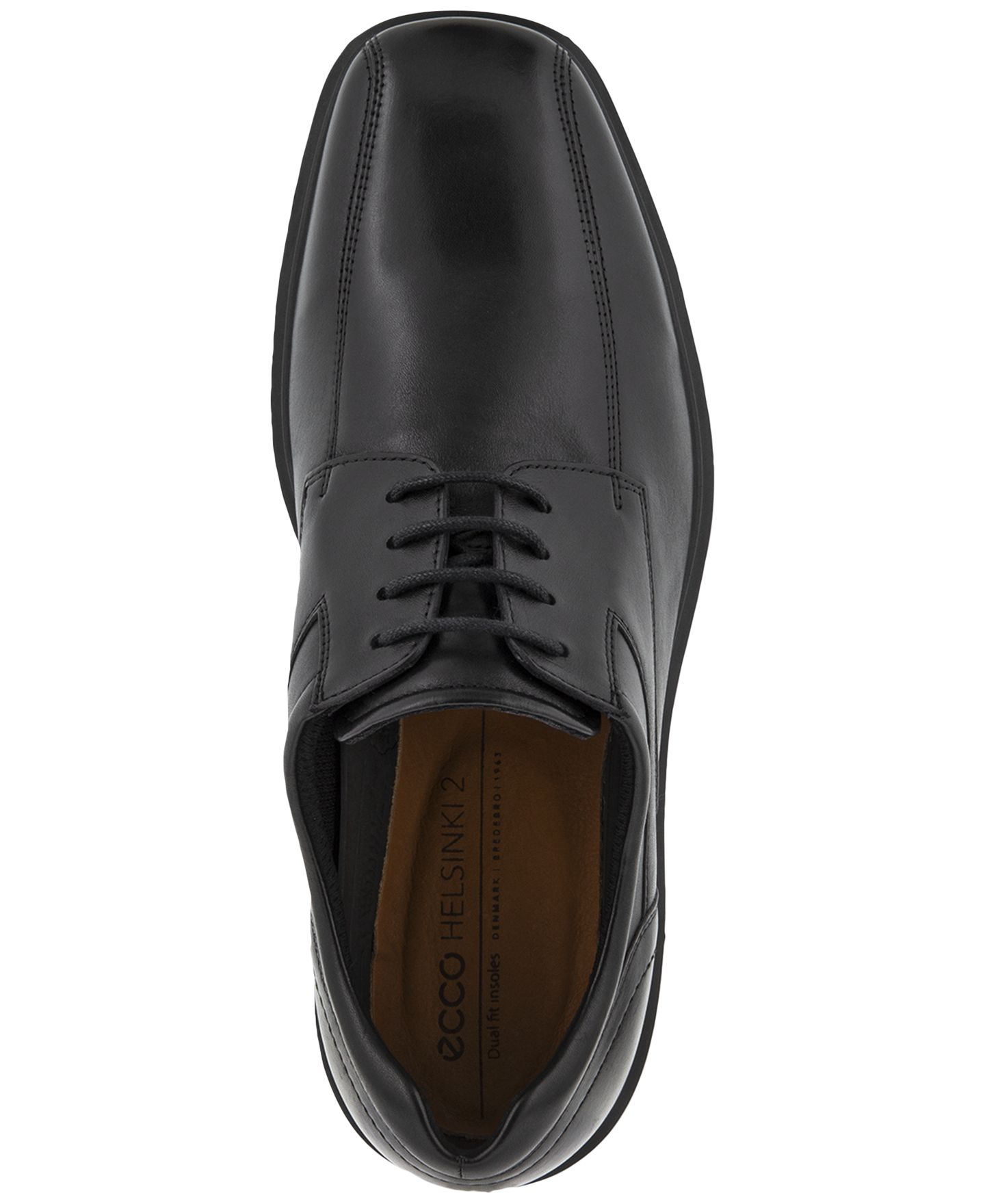 Обувь Ecco Men's Helsinki 2 Bike-Toe Oxfords, цвет: Чёрный — фото 5