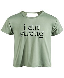 Big Girls I Am Strong T-Shirt, Created for Macy's 