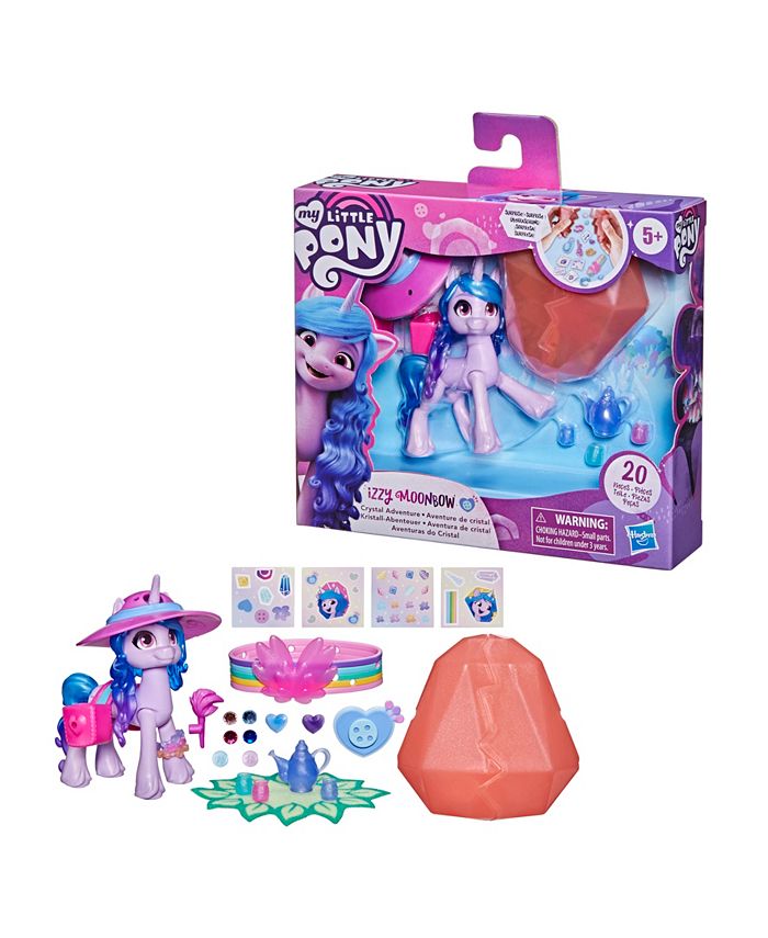My Little Pony Dolls Rainbow Celebration, 6 Pony Figure Set, 5.5-Inch  Dolls, Toys for 3 Year Old Girls and Boys, Unicorn Toys ( Exclusive)