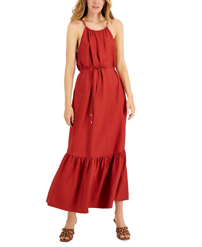 INC International Concepts Halter Maxi Dress, Created for Macy's ...