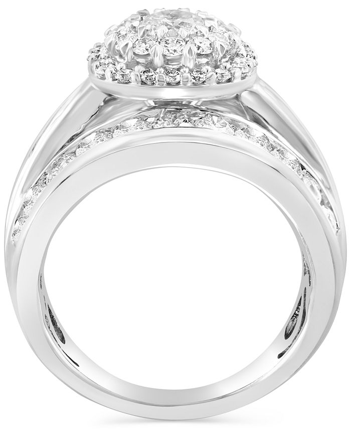 EFFY Collection EFFY® Diamond Cluster Engagement Ring (2-3/8 ct. t.w ...