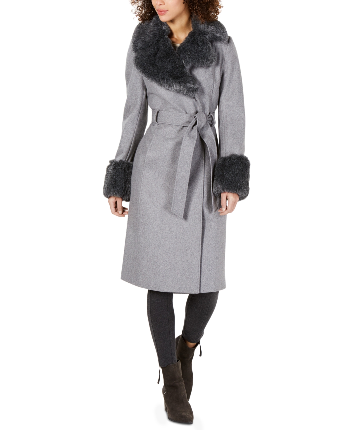 Macy's via spiga coat sales