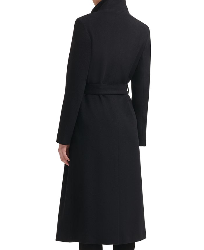 Cole Women's Asymmetric Belted Maxi Coat & Reviews Coats