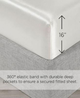 Satin 4-Pc. Sheet Set, Queen
