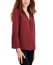 Long Sleeve Button-Up Shirt, Created for Macy's