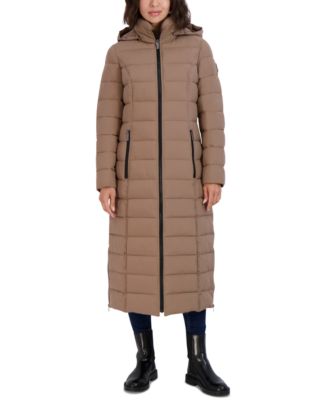 Nautica - Women's Hooded Maxi Puffer Coat