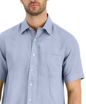 Men's 100% Linen Shirt, Created for Macy's 